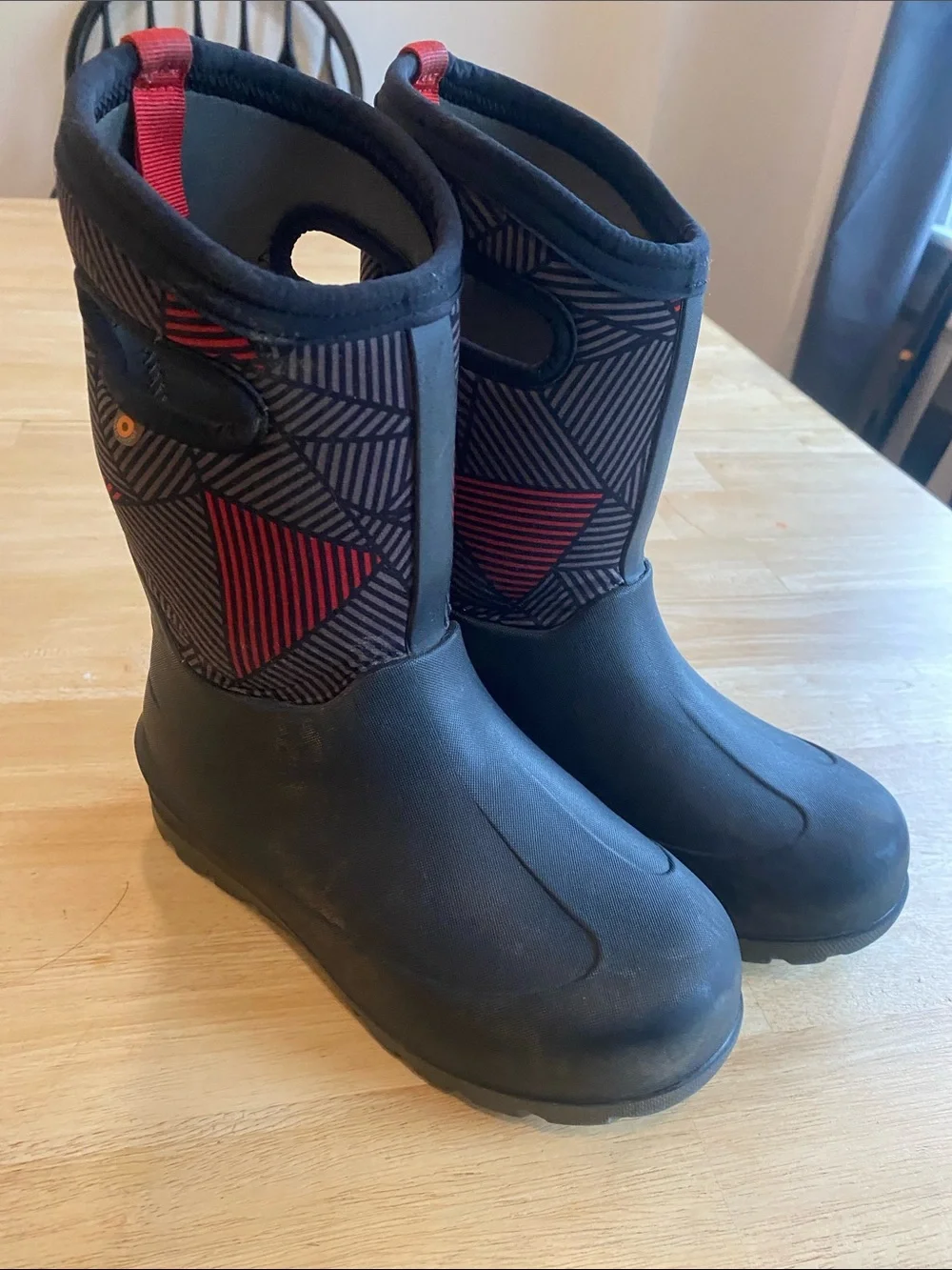 Boys bogs neo classic geometric print